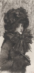 Søndag morgen, 1883. av James Tissot