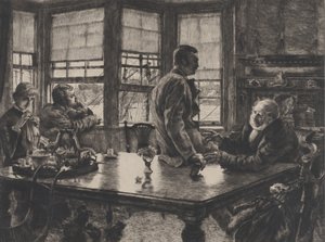 Lignelsen om den fortapte sønn: Avgangen nr. 1, 1882. av James Tissot