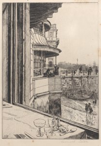 Trafalgar Tavern, Greenwich, 1878. av James Tissot