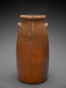 Churn, c. 1879-1900 (slipglasert steintøy) av James W. Haden