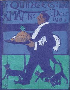 Frontispice for The Quintet, desember 1903 (wc på papir)
