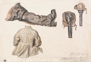 Boots, etc. Cromwell's Time, Haddon Hall, 9. januar 1825 av James Ward