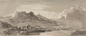 Fjelllandskap av James Ward
