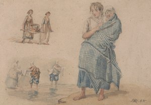 Skotske bondekvinner av James Ward