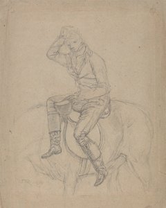 Sir Charles Blunt ved villsvinets død: en studie for ett av et sett med fire malerier av Ward utført i 1815 av James Ward