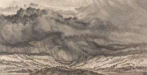 Snowdon, en nært forestående storm av James Ward