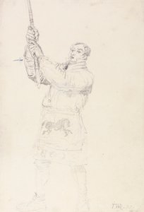 Study of a Drayman (A Study for "Sides - all") av James Ward