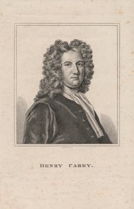 Henry Carey, gravert av R. Grave, ca. 1800 av James Wasdail