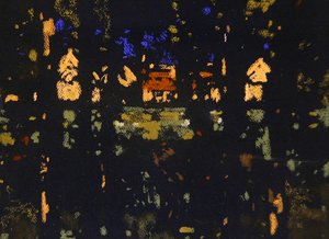 Refleksjoner av et landskap (pastell på papir) av James Watterston Herald