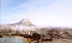 Utsikt over Cartagena, Spanias østkyst av James Webb