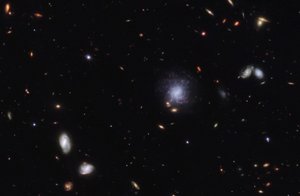 Kilonova og Host Galaxy av James Webb Space Telescope (NASA)