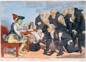 En takketale fra fakultetet til høyre Hon. Mr. Influenzy for sitt vennlige besøk til landet, 1803 av James West