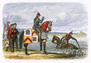 Buckingham finner Severn ufremkommelig av James William Edmund Doyle