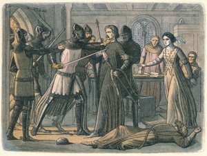 Mortimer beslaglagt av kongen, 1325 1864 av James William Edmund Doyle