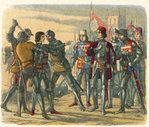 Mordet på prins Edward, 1471 1864 av James William Edmund Doyle