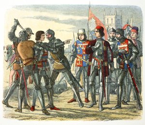 Drap på prins Edward etter hans fange av kong Edward IV, 1471 1864. av James William Edmund Doyle