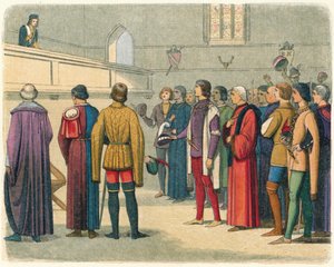 Richard inviterte til å overta kronen, 1483 1864 av James William Edmund Doyle