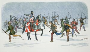 Strategem av Lord Fauconberg i slaget ved Towton, Yorkshire, 1461 1864. av James William Edmund Doyle