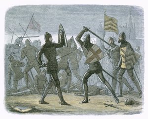 Lettelsen av Calais av James William Edmund Doyle