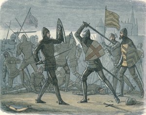 Relieffet av Calais, 1864 av James William Edmund Doyle
