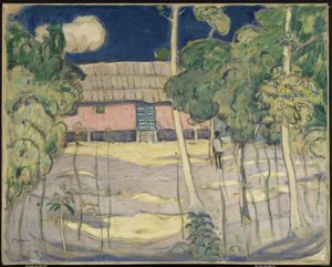 Landskap, Trinidad, ca. 1921 (olje på lerret)