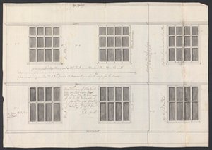 Cobham Hall, Kent: Design for Windows