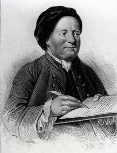 Samuel Richardson (1689–1761) av James, the Elder Hopwood