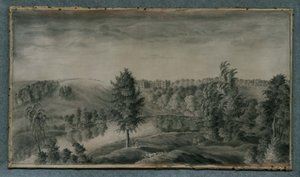 Utsikt over Temple Newsam House, fra øst av James the Younger Lambert