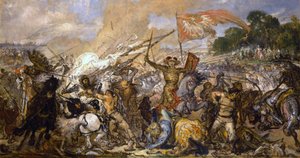 Slaget ved Grunwald-skisse