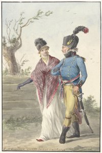 Offiser for Genie, 1801