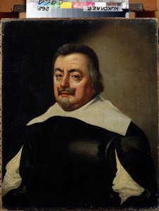 Portrett av en mann med kurass. (Portrett av en mann med kurass). Maleri av Jan Anthonisz van Ravesteyn (1572-1657). 1600-talls nederlandsk kunst. Regionalt W. Wereshchagin kunstmuseum, Mykolaiv, Ukraina av Jan Anthonisz. van Ravesteyn