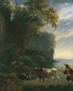 Landskap med Drover, ca. 1640-tallet