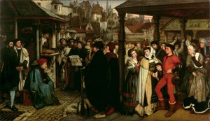 Ediktet til Karl V, ca. 1861