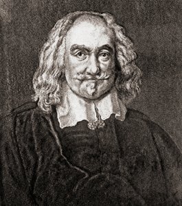 Thomas Hobbes fra Malmesbury (gravering) av Jan Baptist (after) Jaspers