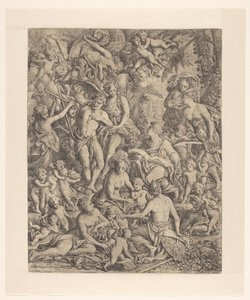 Johannes evangelisten og døperen Johannes av Jan Baptist Herregouts