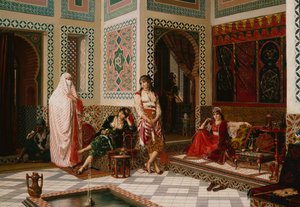 I haremet (olje) av Jan Baptist Huysmans