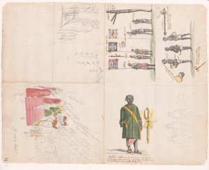 Mottak av utsendinger fra kong Kandy, 1785 av Jan Brandes