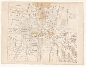 Kart over Batavia av Jan Brandes