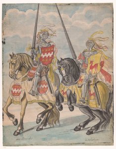 Riddere med familievåpen til Brandes og Hirschman av Jan Brandes