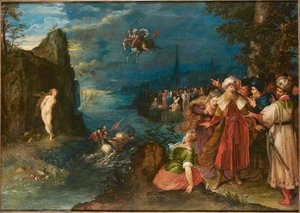 Perseus frigjør Andromeda, ca 1600-1610.