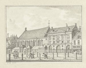 Prinsekerk og Boterhal i Rotterdam av Jan Bulthuis