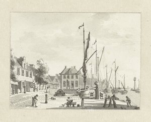 Ansikt på De Lemmer (?) av Jan Bulthuis