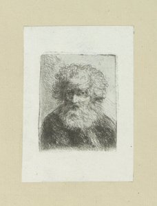Bebaarde gamle mann The Compleat Work of Etchings av John Chalon / Oeuvre Complette des Eaux Fortes av Jean Chalon (serietittel) av Jan Chalon