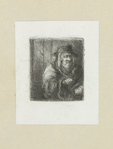 Oude mann satte mantel i hakke The Compleat Work of Etchings av John Chalon / Oeuvre Complette des Eaux Fortes av Jean Chalon (serietittel) av Jan Chalon