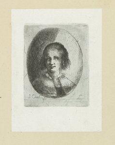 Portrett av Christina Chalon The Compleat Work of Etchings av John Chalon / Oeuvre Complette des Eaux Fortes av Jean Chalon (serietittel) av Jan Chalon