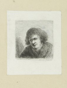 Volwassen mann, naar lenker The Compleat Work of Etchings av John Chalon / Oeuvre Complette des Eaux Fortes av Jean Chalon (serietittel) av Jan Chalon