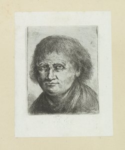 Volwassen mann, naar lenker The Compleat Work of Etchings av John Chalon / Oeuvre Complette des Eaux Fortes av Jean Chalon (serietittel) av Jan Chalon