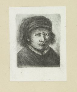 Volwassen mann, til høyre The Compleat Work of Etchings av John Chalon / Oeuvre Complette des Eaux Fortes av Jean Chalon (serietittel)