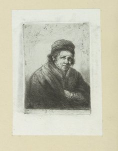 Volwassen mann, til høyre The Compleat Work of Etchings av John Chalon / Oeuvre Complette des Eaux Fortes av Jean Chalon (serietittel)