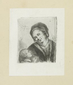 Kvinne en snill The Compleat Work of Etchings av John Chalon / Oeuvre Complette des Eaux Fortes av Jean Chalon (serietittel) av Jan Chalon